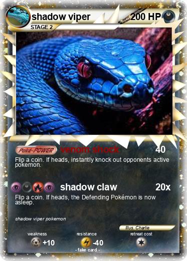 Pokemon shadow viper