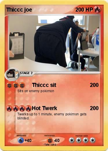 Pokemon Thiccc joe