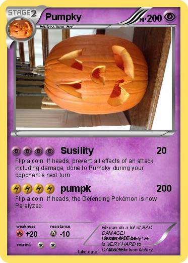 Pokemon Pumpky