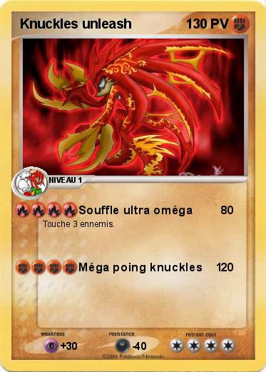 Pokemon Knuckles unleash