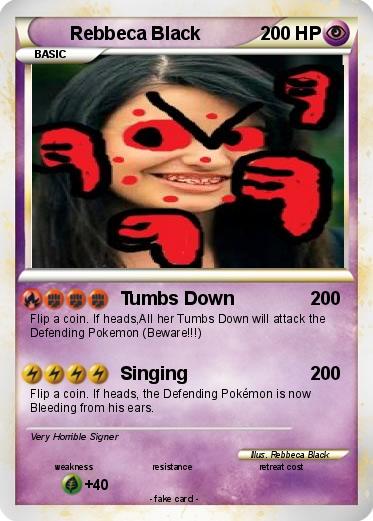 Pokemon Rebbeca Black