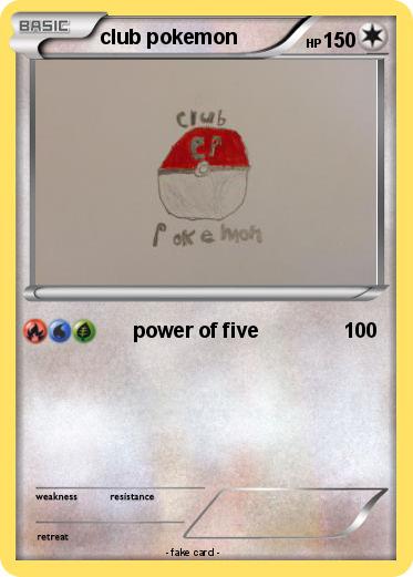 Pokemon club pokemon