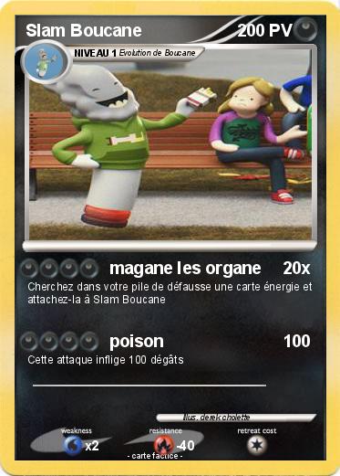 Pokemon Slam Boucane