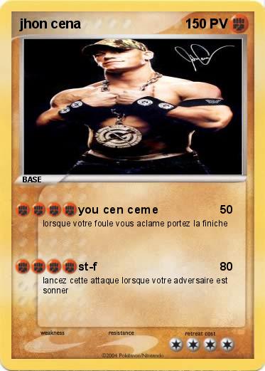 Pokemon jhon cena