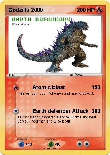 Pokemon Godzilla 2000