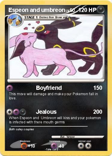 Pokemon Espeon and umbreon