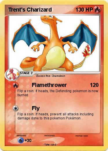 Pokemon Trent's Charizard