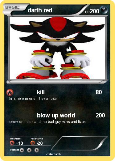 Pokemon darth red