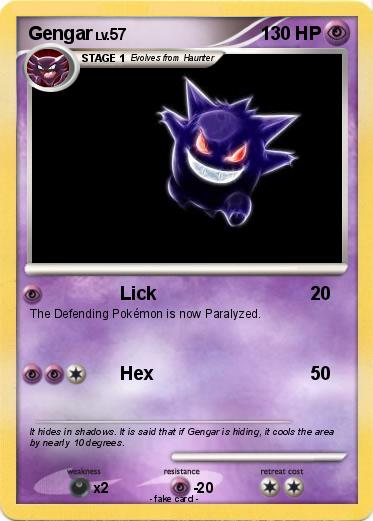 Pokemon Gengar