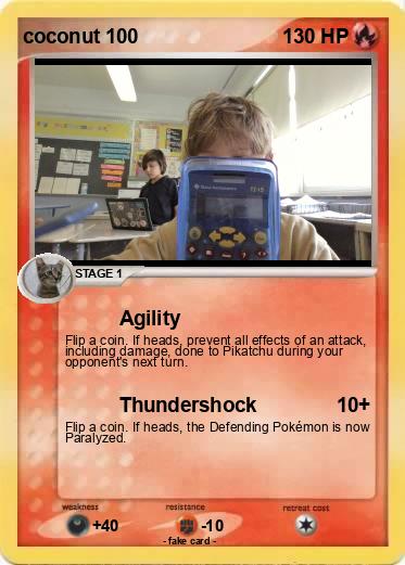 Pokemon coconut 100