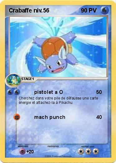 Pokemon Crabaffe niv.56