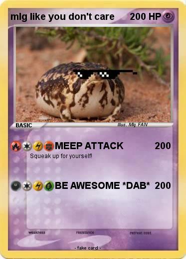Pokemon mlg like you don't care