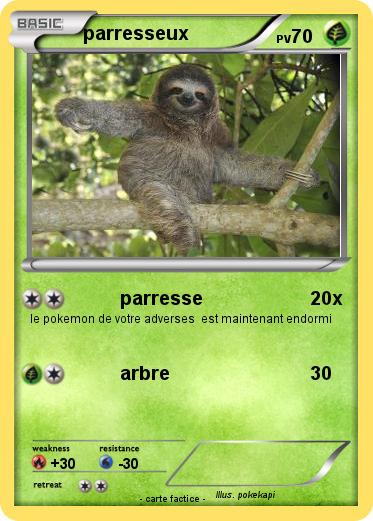 Pokemon parresseux