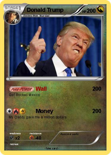 Pokemon Donald Trump