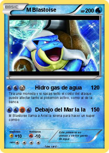 Pokemon M Blastoise