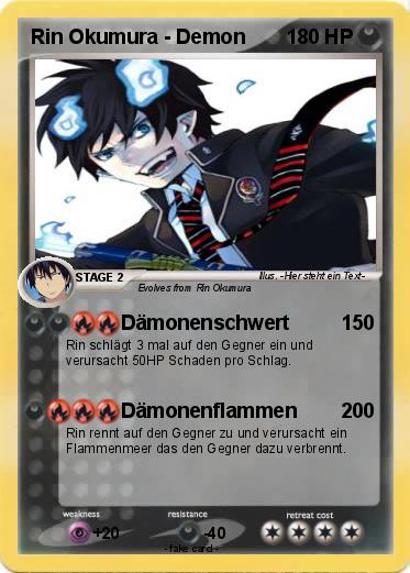 Pokemon Rin Okumura - Demon