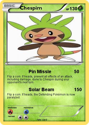 Pokemon Chespim
