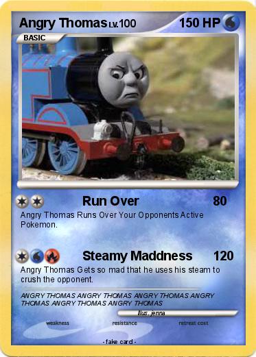 Pokemon Angry Thomas