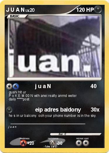 Pokemon J U A N