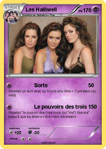 Pokemon Les Halliwell