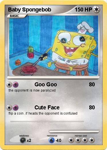 Pokemon Baby Spongebob