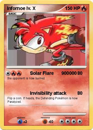 Pokemon Infornoe lv. X
