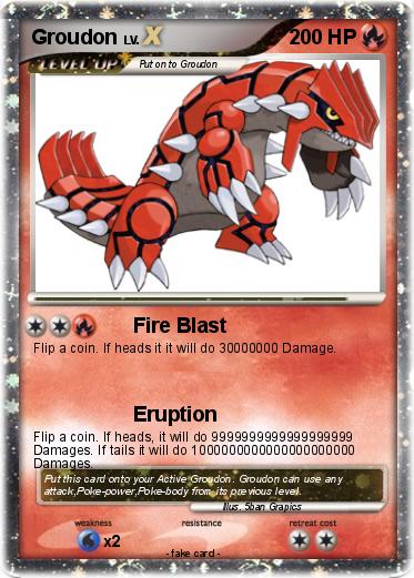 Pokemon Groudon