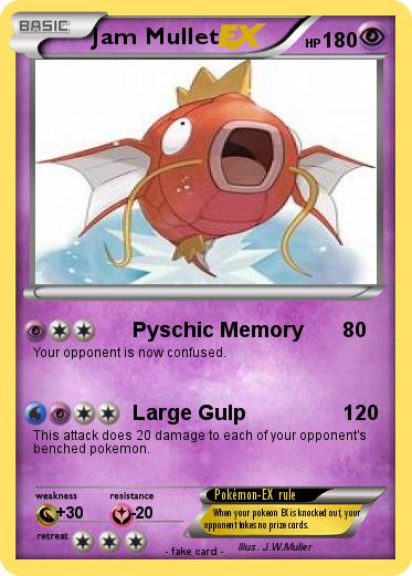 Pokemon Jam Mullet