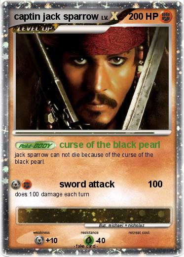 Pokemon captin jack sparrow