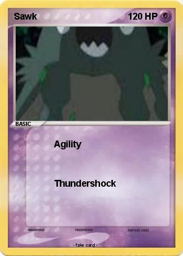 Pokemon Sawk