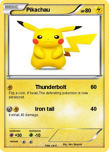 Pokemon Pikachau
