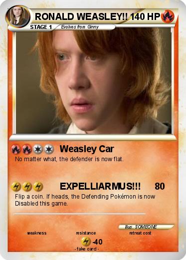 Pokemon RONALD WEASLEY!!