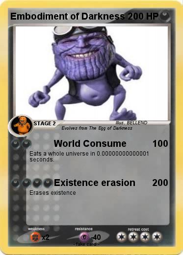 Pokemon Embodiment of Darkness