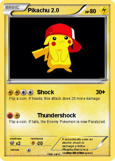 Pokemon Pikachu 2.0