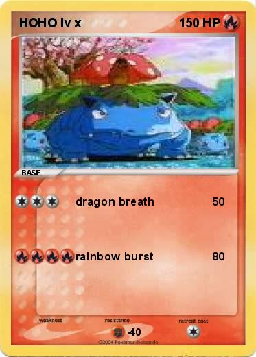 Pokemon HOHO lv x