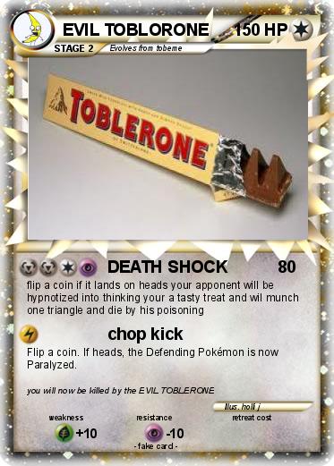 Pokemon EVIL TOBLORONE
