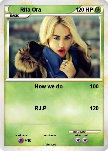 Pokemon Rita Ora