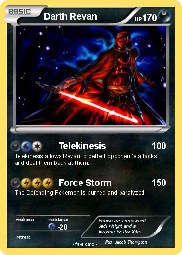Pokemon Darth Revan