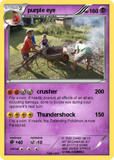 Pokemon purple eye