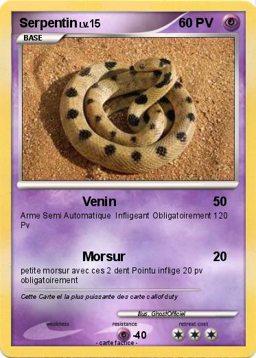 Pokemon Serpentin