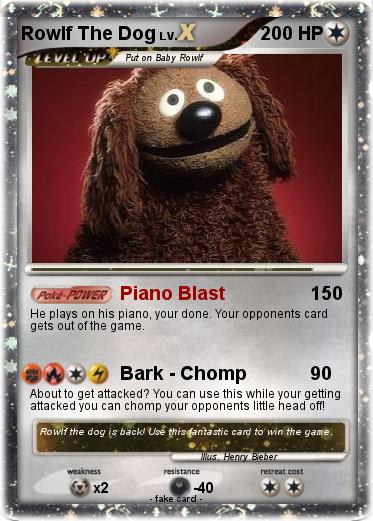 Pokemon Rowlf The Dog