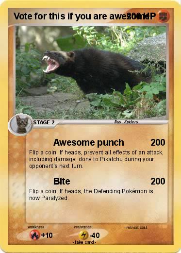 Pokemon Vote for this if you are awesome