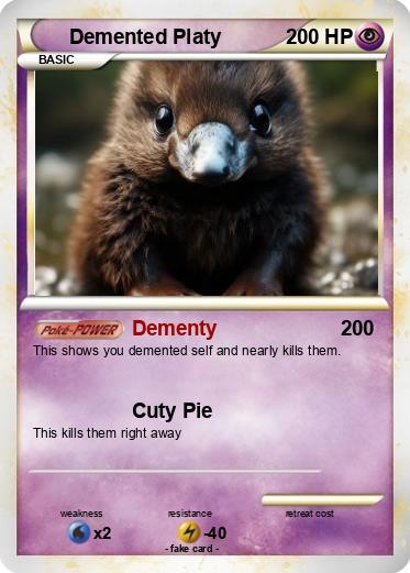 Pokemon Demented Platy