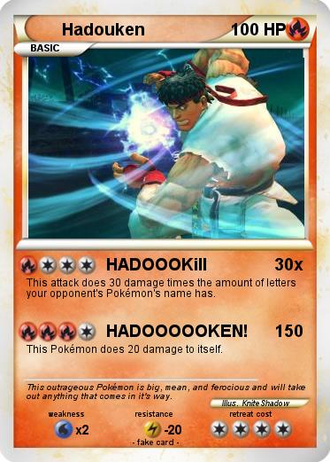 Pokemon Hadouken