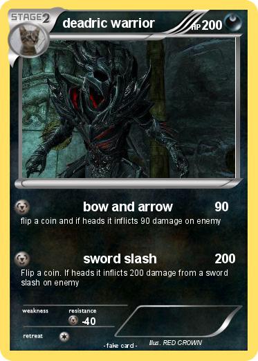 Pokemon deadric warrior