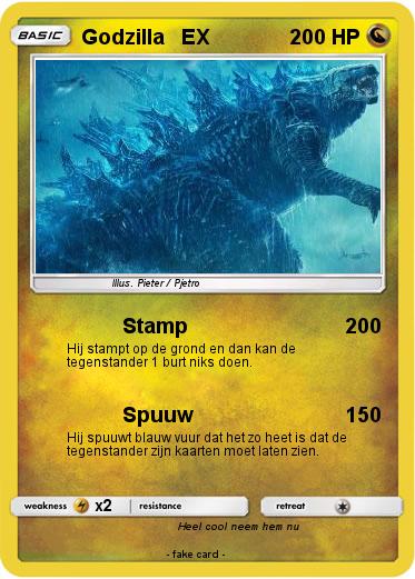 Pokemon Godzilla   EX