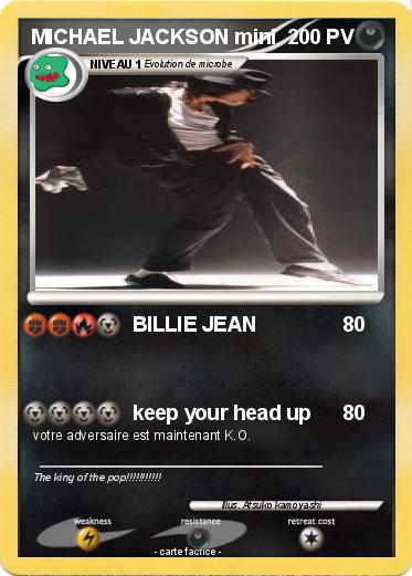 Pokemon MICHAEL JACKSON mini
