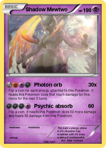 Pokemon Shadow Mewtwo