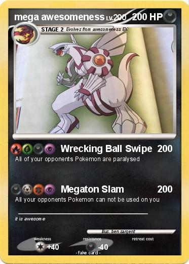 Pokemon mega awesomeness