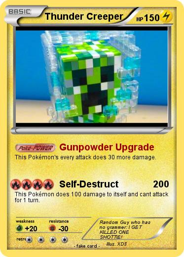 Pokemon Thunder Creeper